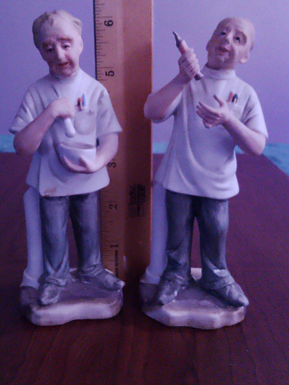 VINTAGE ARNART CREATIONS JAPANESE PORCELAIN FIGURINES